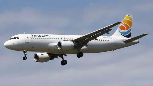 9A-BTK:Airbus A320-200:Trade Air